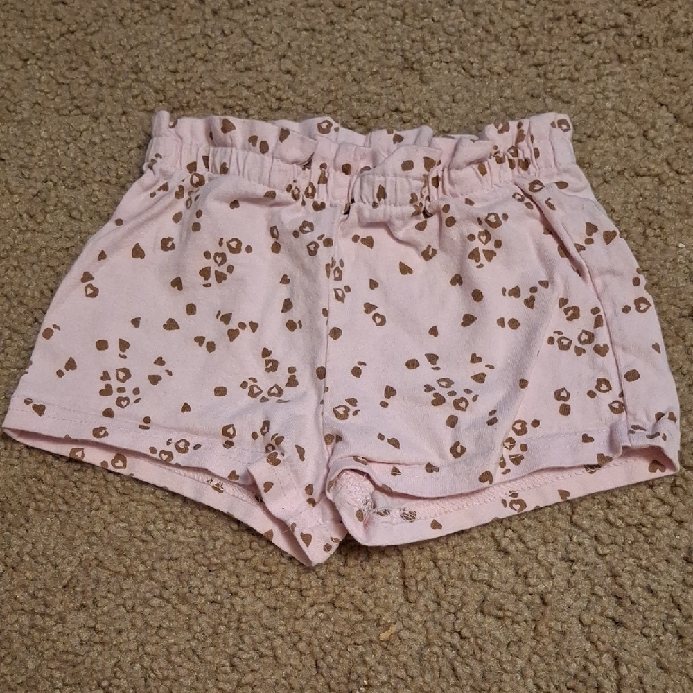 Child of Mine Pink and Brown Shorts
